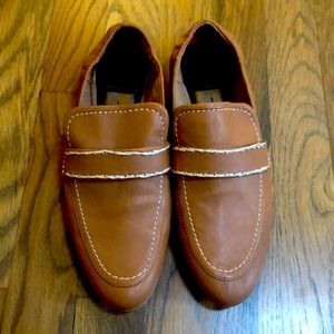 Dolce vita Anthropologie tan loafers